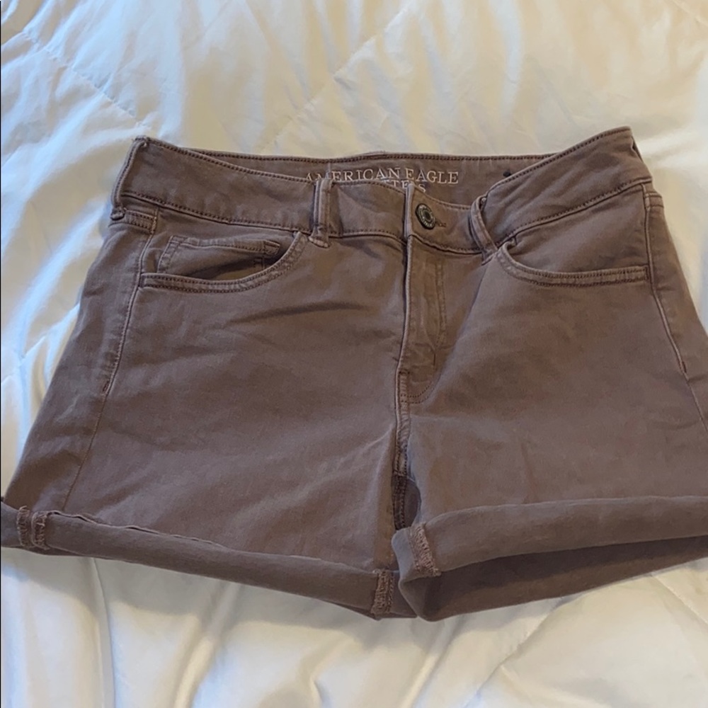 American eagle super stretch shorts